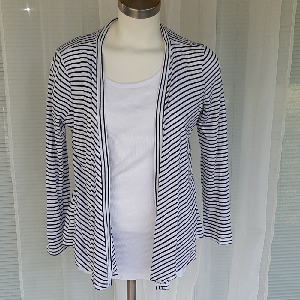 Talbots lightweight petite long sleeve jacket